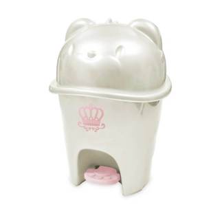 Lixeira Adoleta Majestic Bebê Com Pedal 6,5L Perolado em Oferta na Shopee