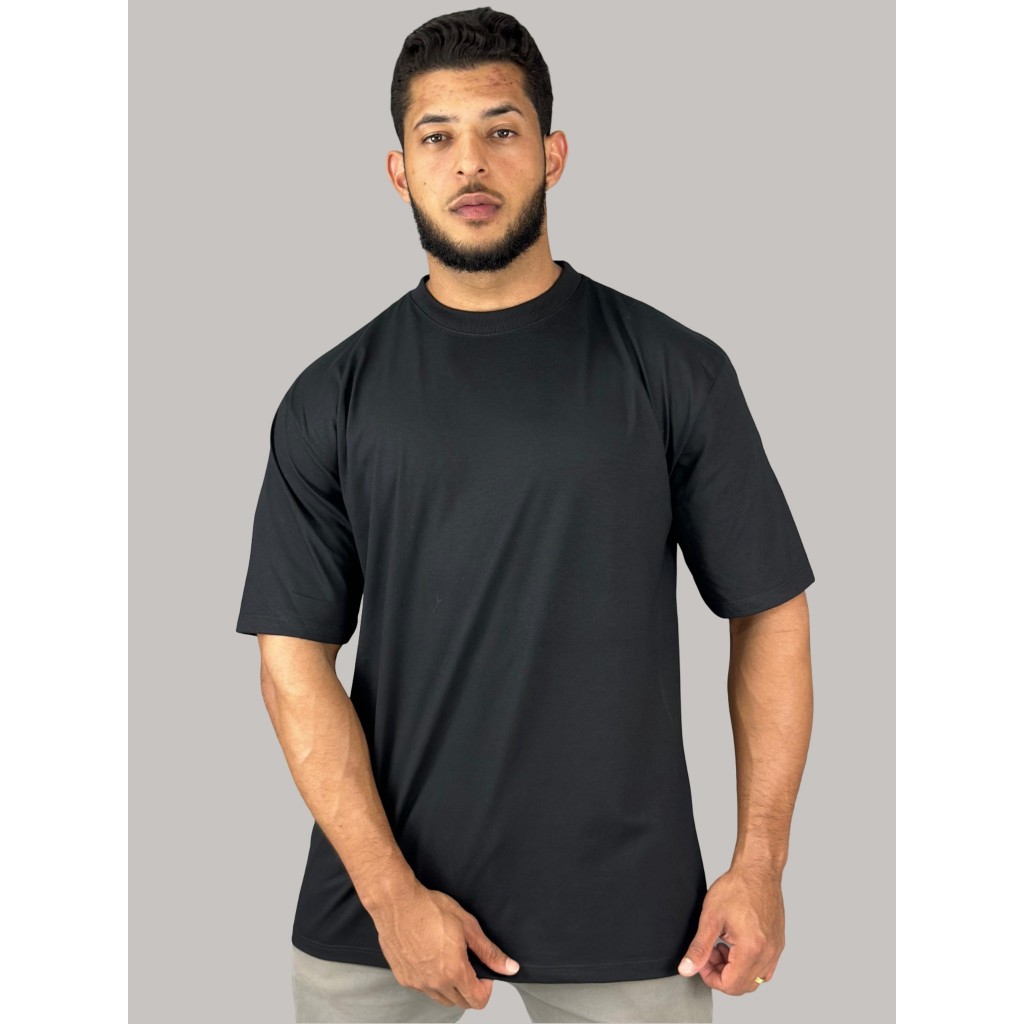 Camiseta Oversized Masculina Premium 100% Algodão Streetwear Estilo Casual Caimento Perfeito Moda Confortável
