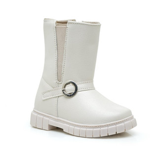 Bota Infantil Feminina Menina Botinha Infantil Preta/Nude Inverno Bota Menina Bota Infantil 19/20 a 25/26