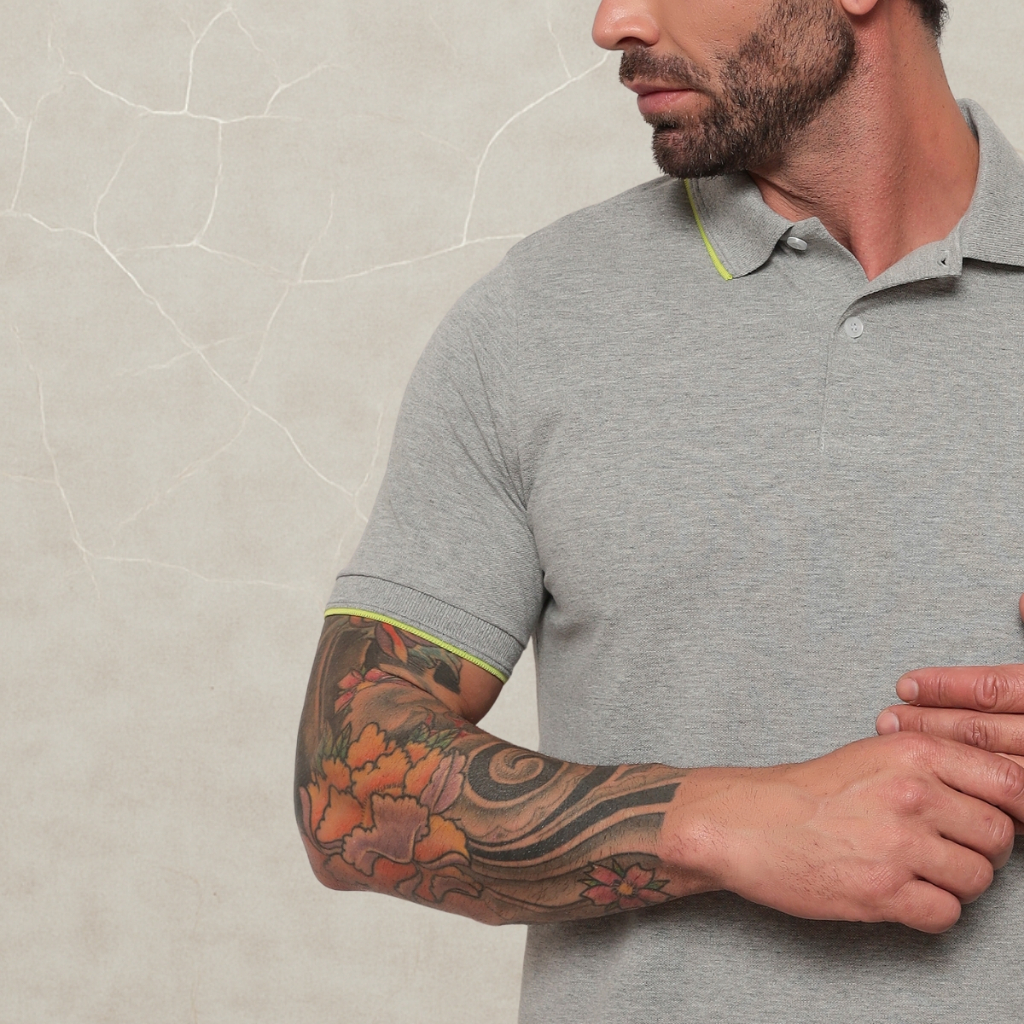 Camisa Polo Masculina Piquet Duplo Manga Curta Uniforme Lisa Gola com Botão Camiseta 100% Algodão 6 em Oferta na Shopee