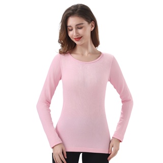 Blusa Termica feminina Segunda Pele Térmica Manga Longa com Proteção tamanho único listrada lmny03 em Oferta na Shopee
