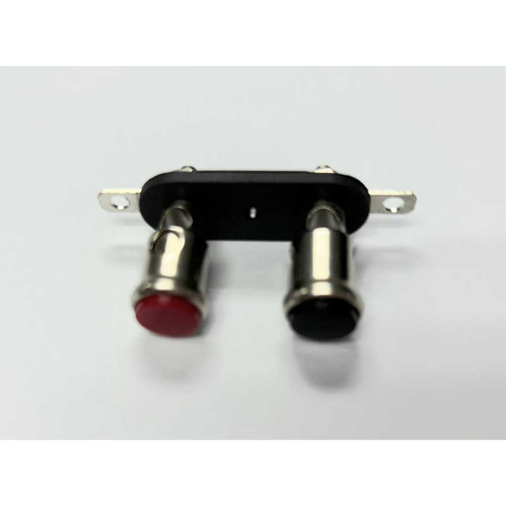 Kit 2 Pares Borne Conector de Pressão p/ Alto Falante Caixa Acústica