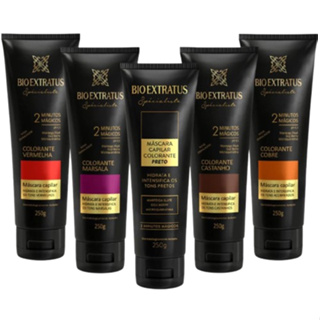 Máscara Capilar Colorante 250g - Bio Extratus em Oferta na Shopee