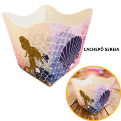 10~50 KIT CACHEPÔ FESTA SEREIA 9X9X7CM VAZO DECORAÇÃO 72.1 ( NC TOYS CACHEPÔ )(CHOCO)