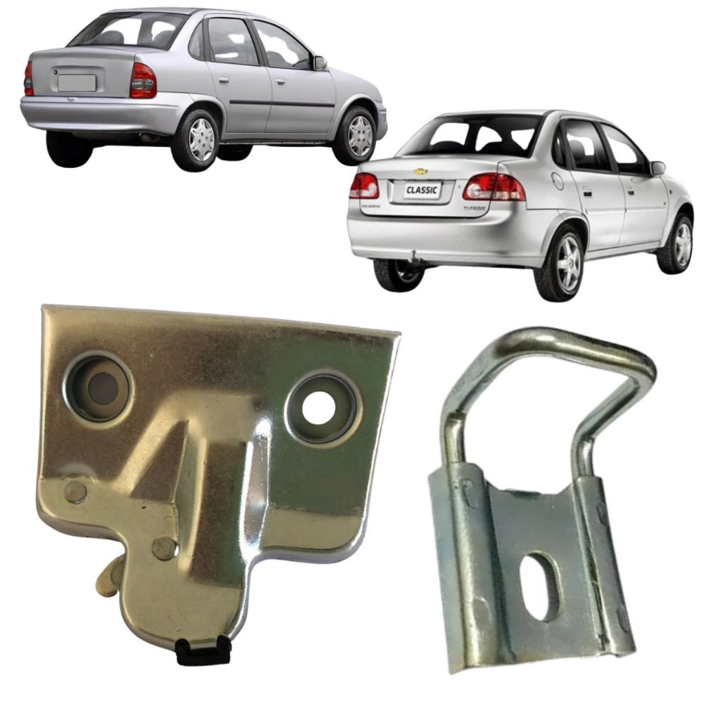 Kit Fechadura Corsa Classic Porta Malas 1996 1997 Até 2016