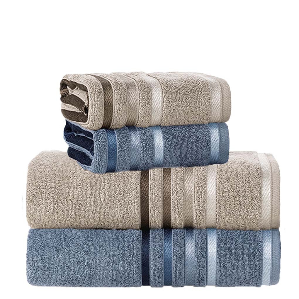 Kit Toalhas Banho Gigante 4pçs Lumina Karsten em Oferta na Shopee