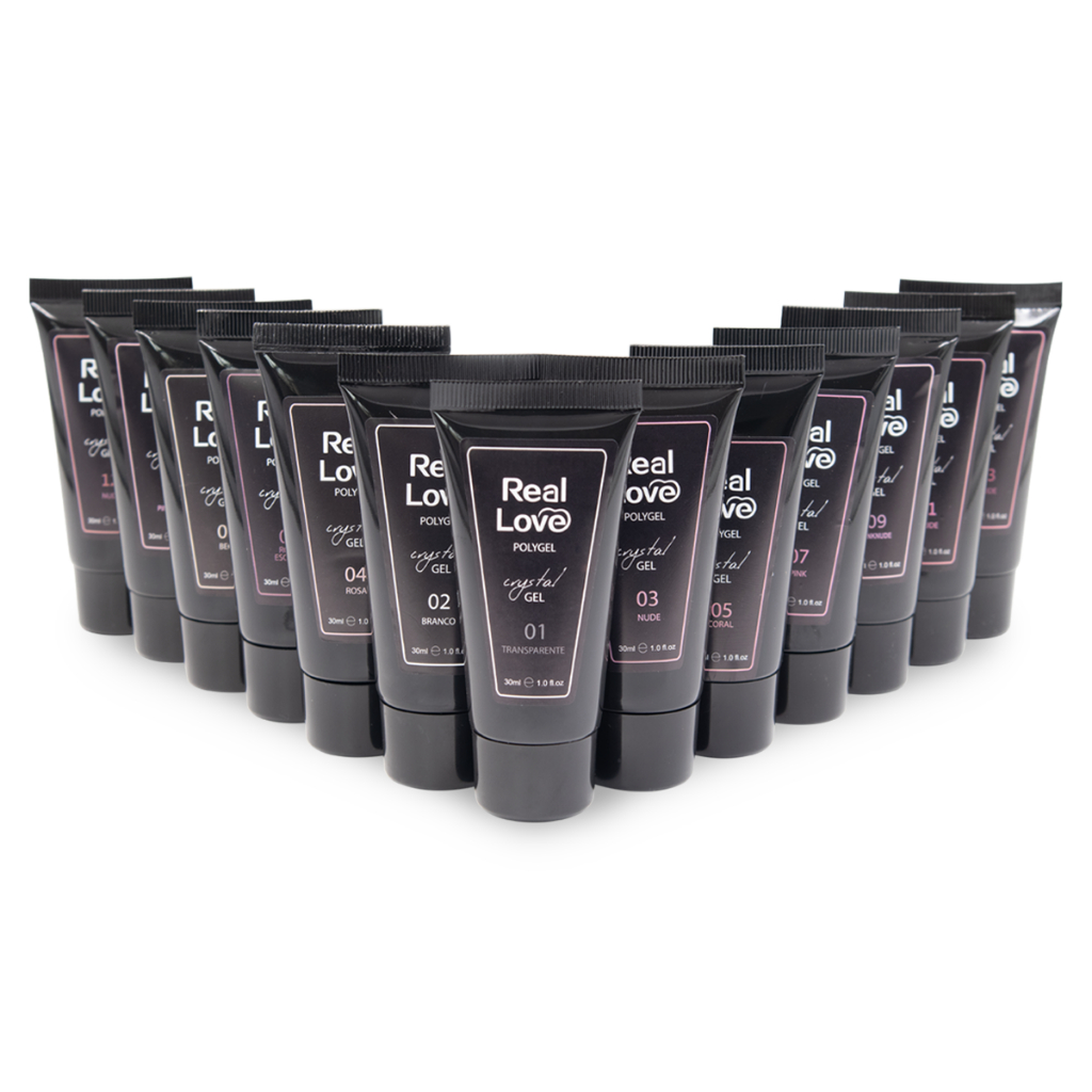 Polygel Powder Alongamento De Unhas 30ml - Real Love