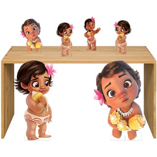 Kit Display Chão E Mesa Moana BABY 5 Peças Totens em Oferta na Shopee