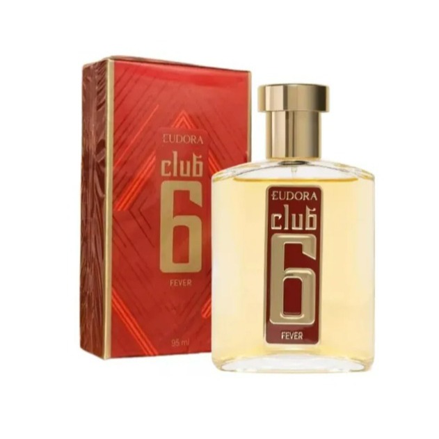 Colônia Club 6 Fever 95ml - Perfumaria Masculina Eudora
