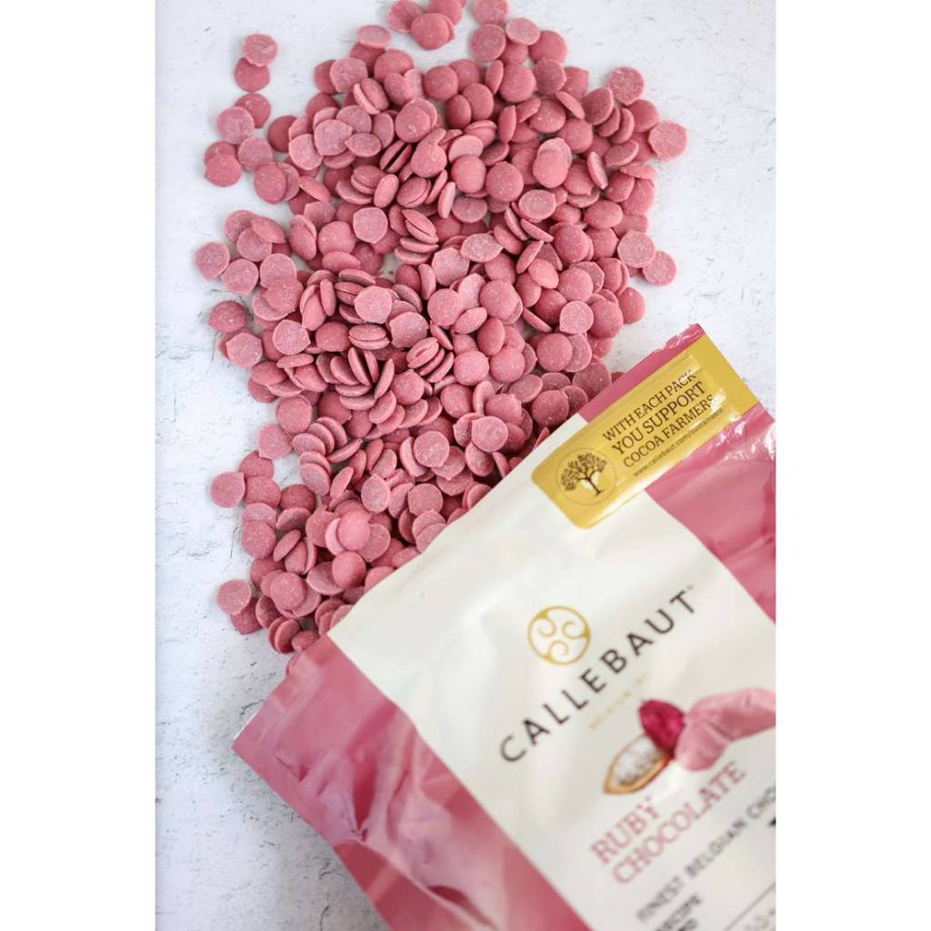 Chocolate Ruby Gotas 33,1% Cacau 400g Callebaut — imagem 2 de 2