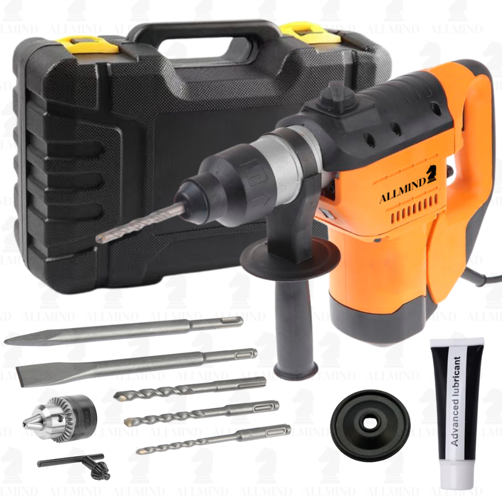 Martelete Furadeira rompedor eletrico profissional 1550w  7KG Martelo de impacto Rompedor