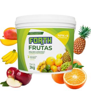 Adubo Fertilizante Forth Frutas 3kg- Floraçao e Frutificaçao em Oferta na Shopee