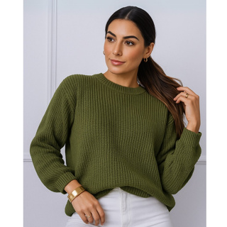 Blusa manga longa cropped tricot roupa inverno elegante tricô fang lã em Oferta na Shopee