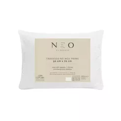 Travesseiro Neo Prime Ecopluma 233 Fios 50x70cm – Suporte Mácio - Camesa