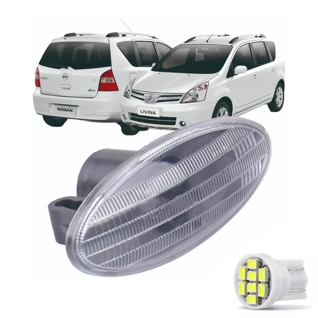 Lanterna Pisca Seta Lateral Livina Grand Livina 2009 a 2014 Xtrail 2007 em Oferta na Shopee