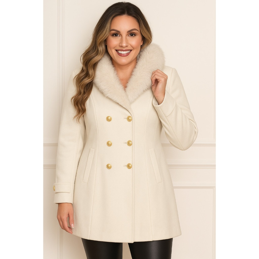 Casaco Feminino Pelo Sintético: Onde Comprar | BuscaProdutos