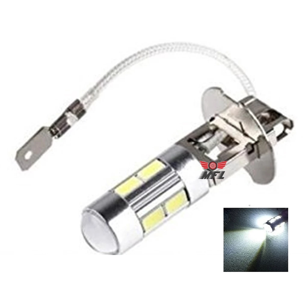 Kit 2 Lampada H3 10 Led Cree Branco 12v em Oferta na Shopee