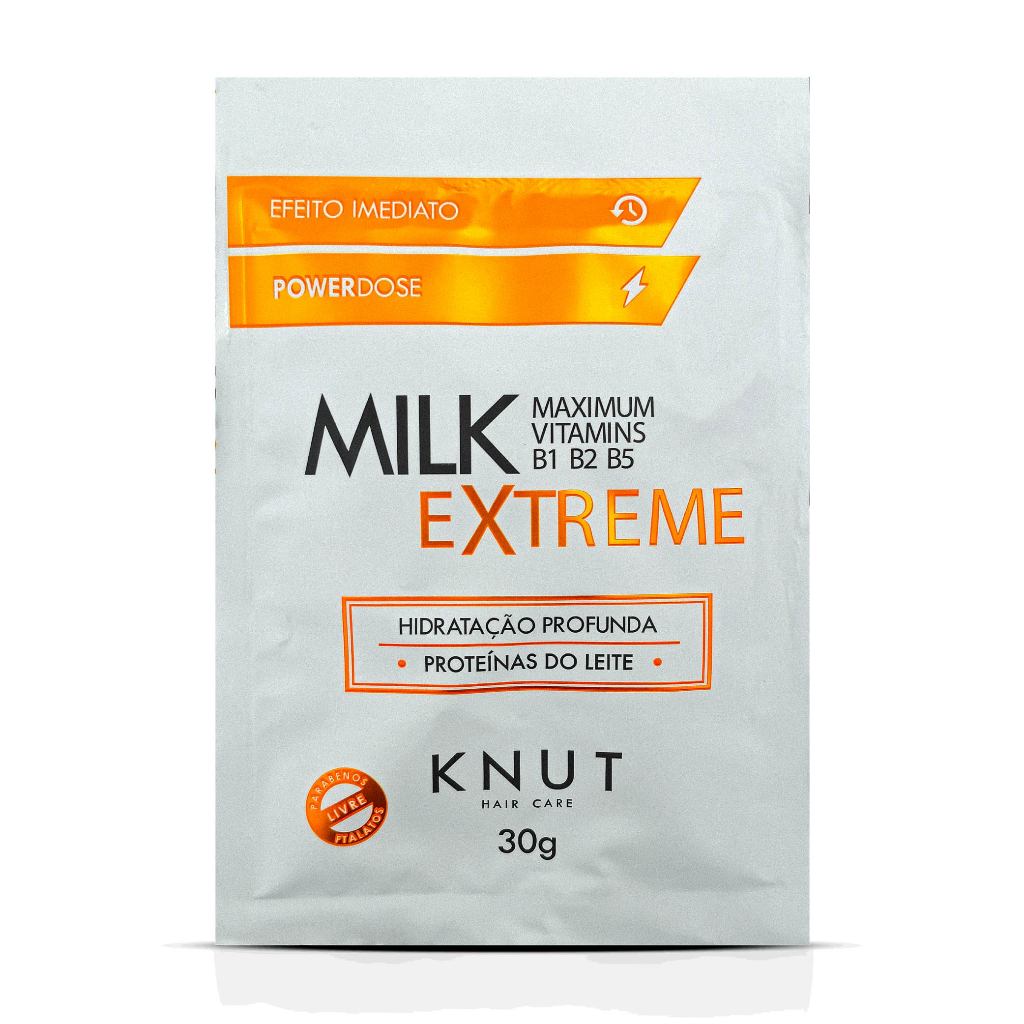 Sache Extreme Powerdose Knut Milk 30g Reconstrução Capilar em Oferta na Shopee