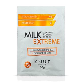 Sache Extreme Powerdose Knut Milk 30g Reconstrução Capilar em Oferta na Shopee