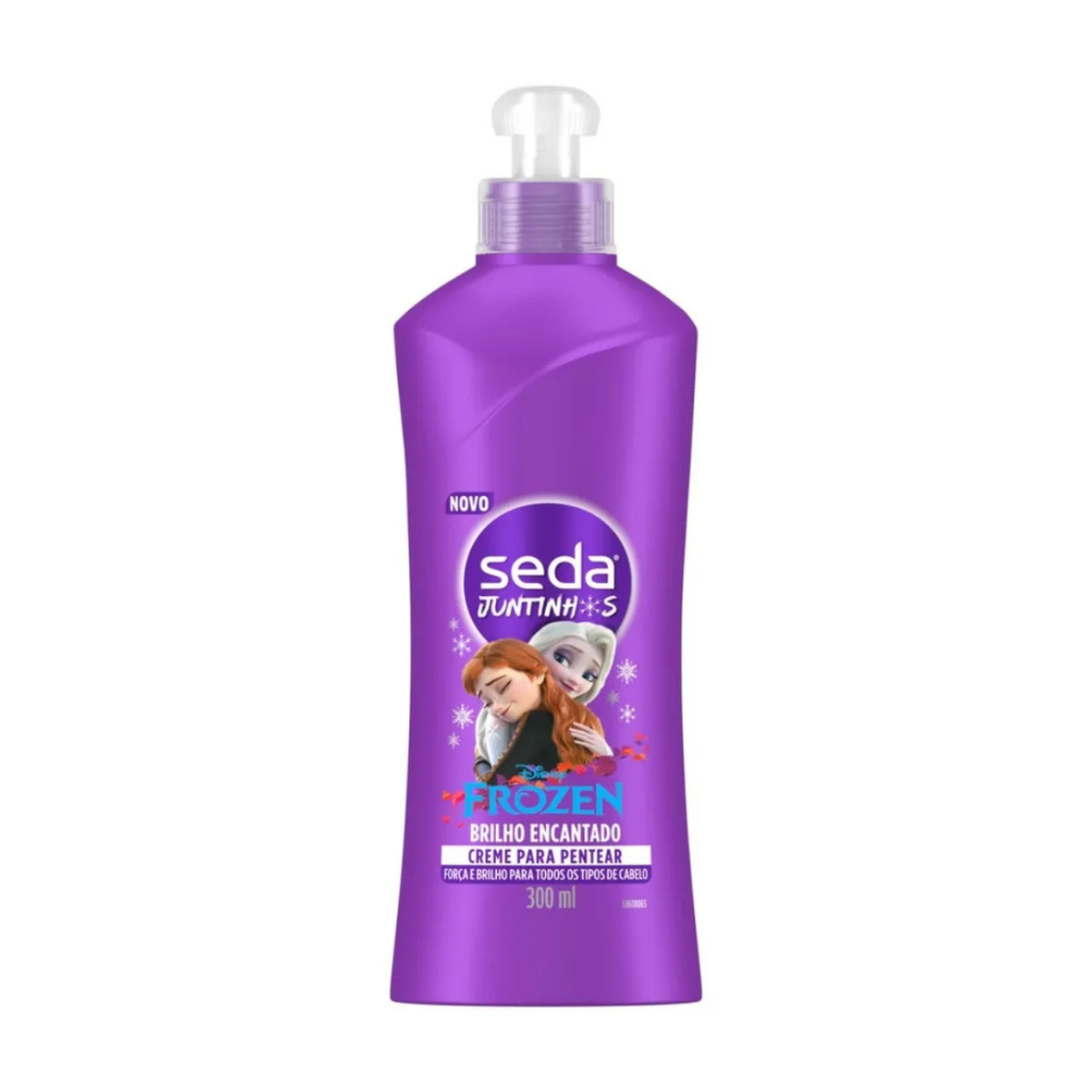 Creme Seda Juntinhos Frozen Brilho Encantado 300ml