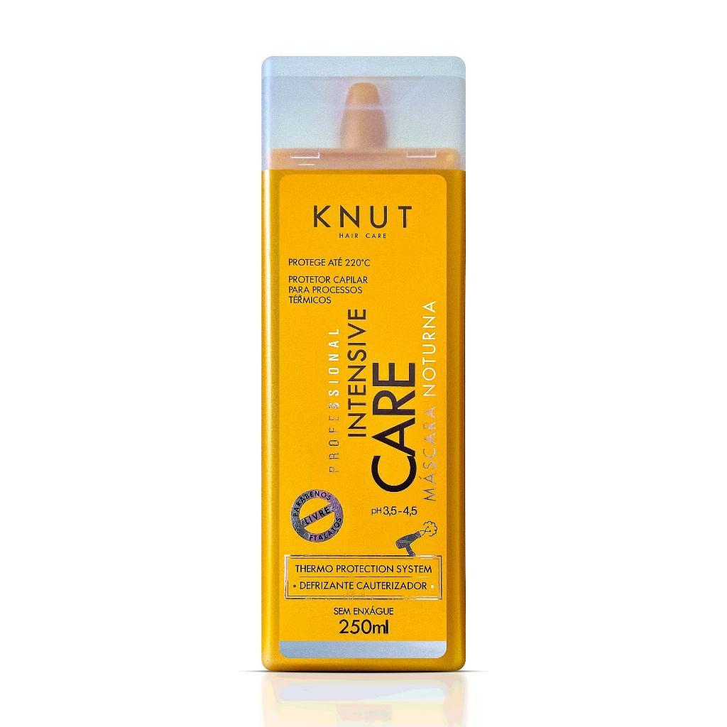 Máscara Capilar Noturna Knut Intensive Care 250ml - Beauty