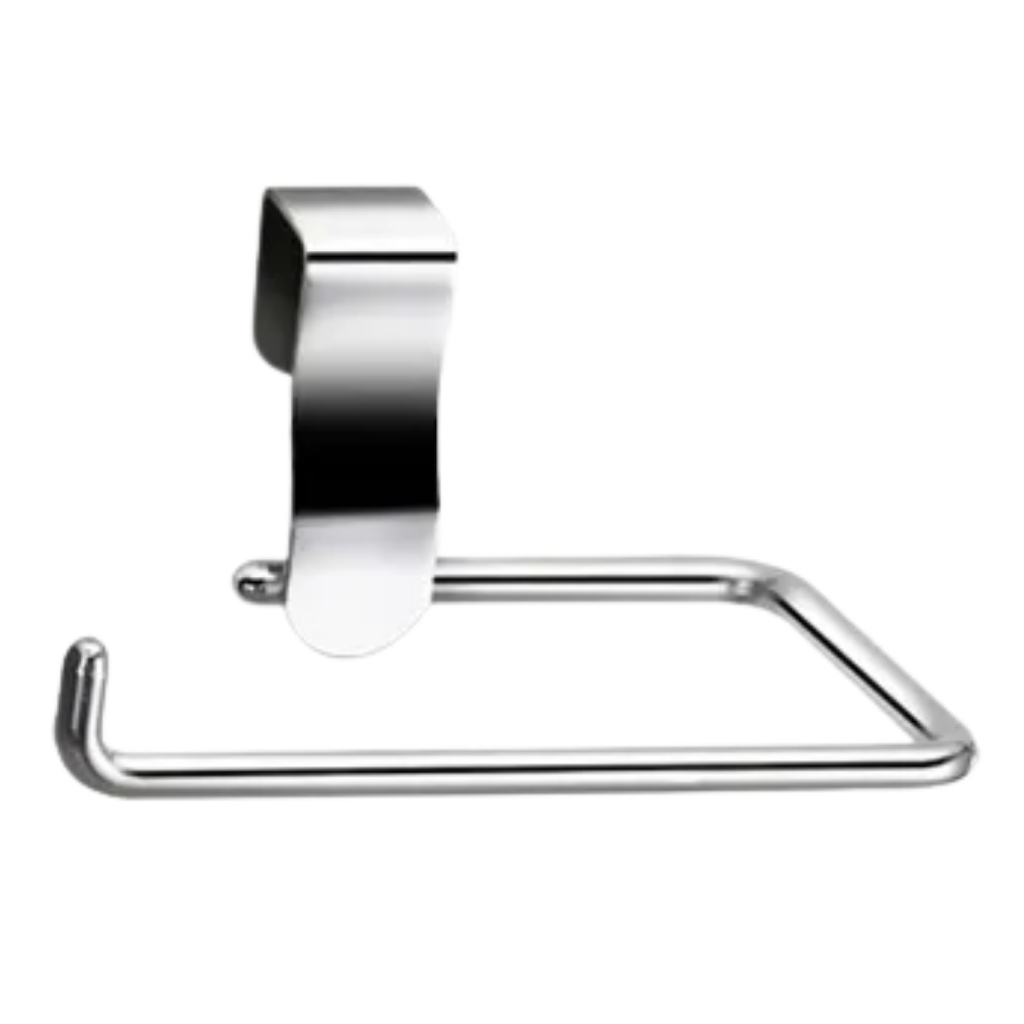 Suporte Porta Papel Higiênico Para Caixa Descarga Acoplada Sem Furo Em Aço Arthi em Oferta na Shopee