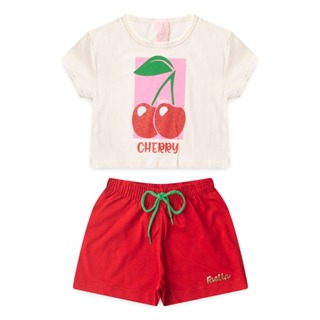 Conjunto Infantil Menina Verão 2 ao 14 - PRONTA ENTREGA em Oferta na Shopee