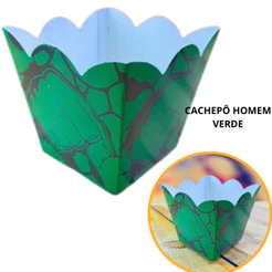 10~60 CACHEPÔ FESTA HULK HOMEM VERDE 8,5X8,5X7,8 CM(CHOCO)