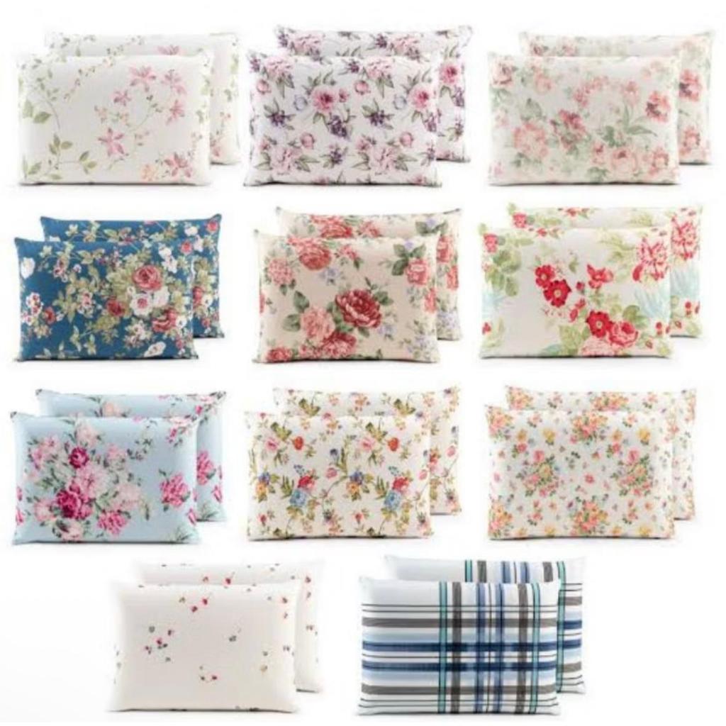 Kit 10 Fronhas ESTAMPADAS TECIDO FINO (100% POLIÉSTER)