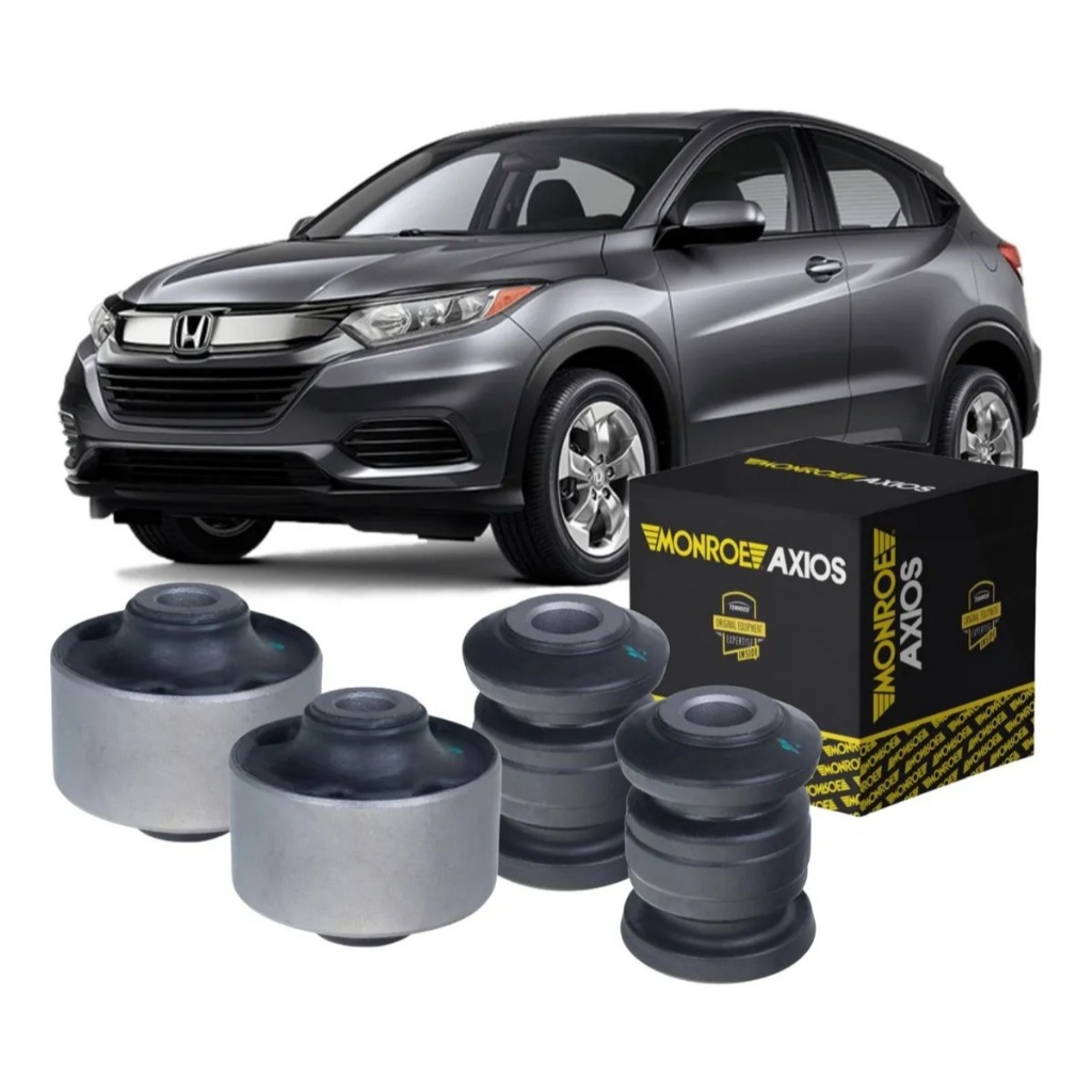 Kit Bucha Bandeja Dianteira Honda Hrv 2015 2016 2017 2018 19