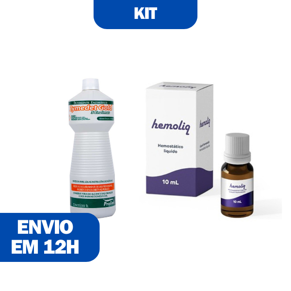 Detergente enzimático 1L + Hemoliq 10ML