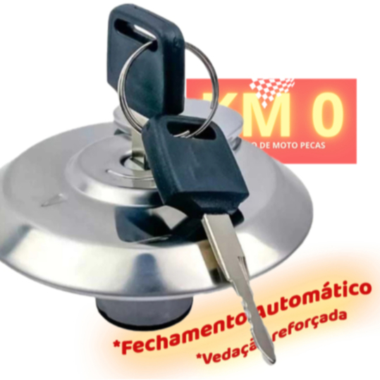 TAMPA DO TANQUE CG/TITAN 95.../150...13/ FAN 125 05-13/BROS 125  13/CBX 150/200/TW/TOR/CB 300/FALCON