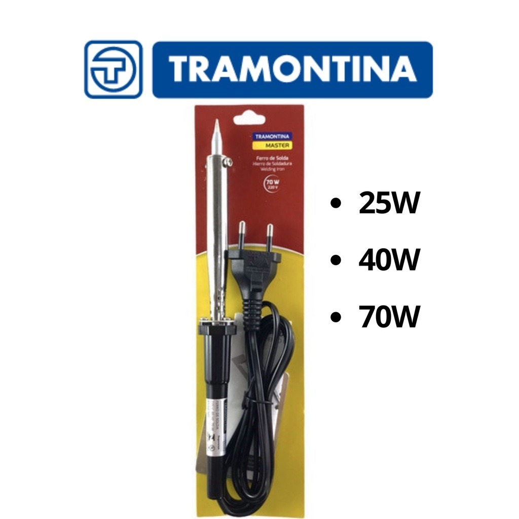 Ferro de Solda Tramontina Profissional – Soldas Firmes e Seguras em Oferta na Shopee
