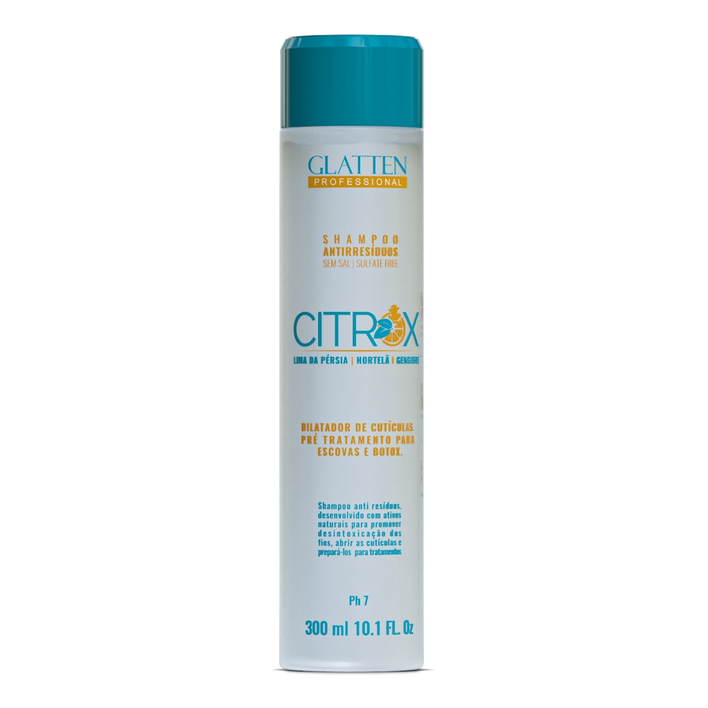 Glatten - Shampoo Citrox - Anti Resíduo - 300ml