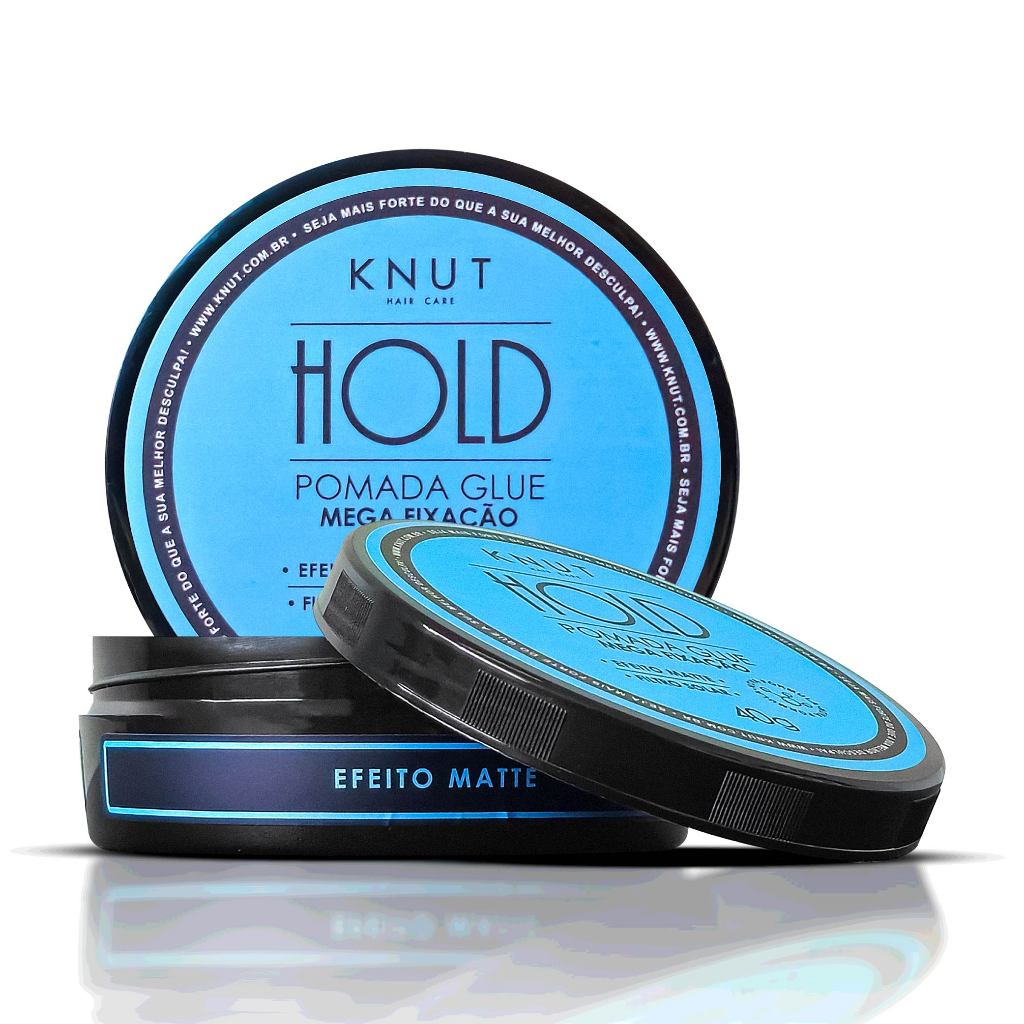 Pomada Capilar Knut Hold Glue 40g em Oferta na Shopee