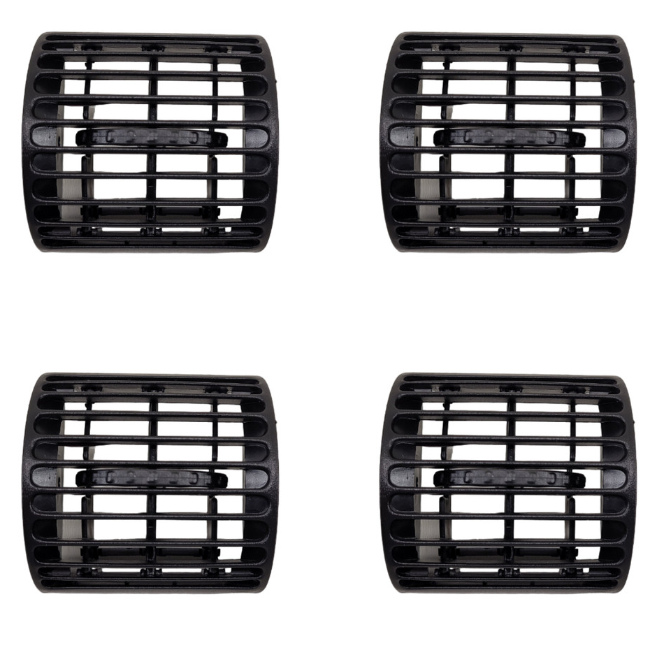 DIFUSOR  AR CORSA CLASSIC 1994 A 2015 KIT 4 PECAS PRETO HK em Oferta na Shopee