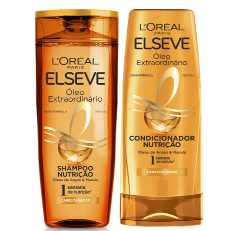 Elseve - Kit de Shampoo + Condicionador Óleo Extraordinário - 200ml
