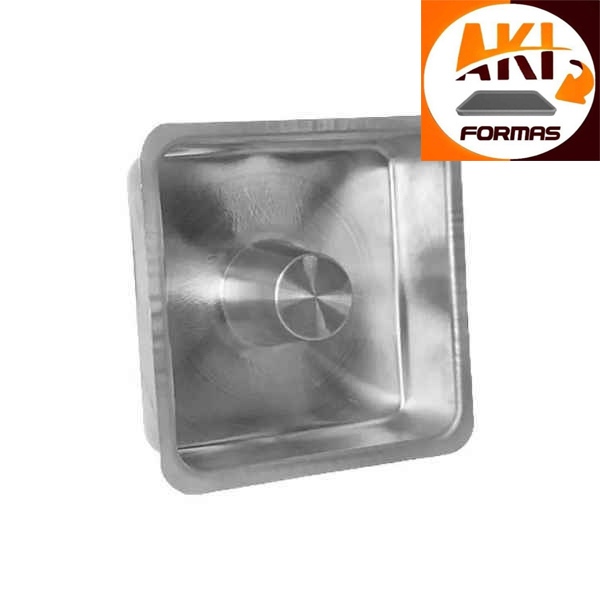 Imagem FORMA QUADRADA COM FURO TORTA SUIÇA MED 15X6 CABE NA AIR FRYER DE 4 LT COM NOTA FISCAL (( envelope))