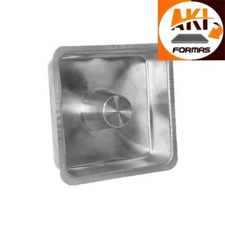 FORMA QUADRADA COM FURO TORTA SUIÇA MED 15X6 CABE NA AIR FRYER DE 4 LT COM NOTA FISCAL ((…