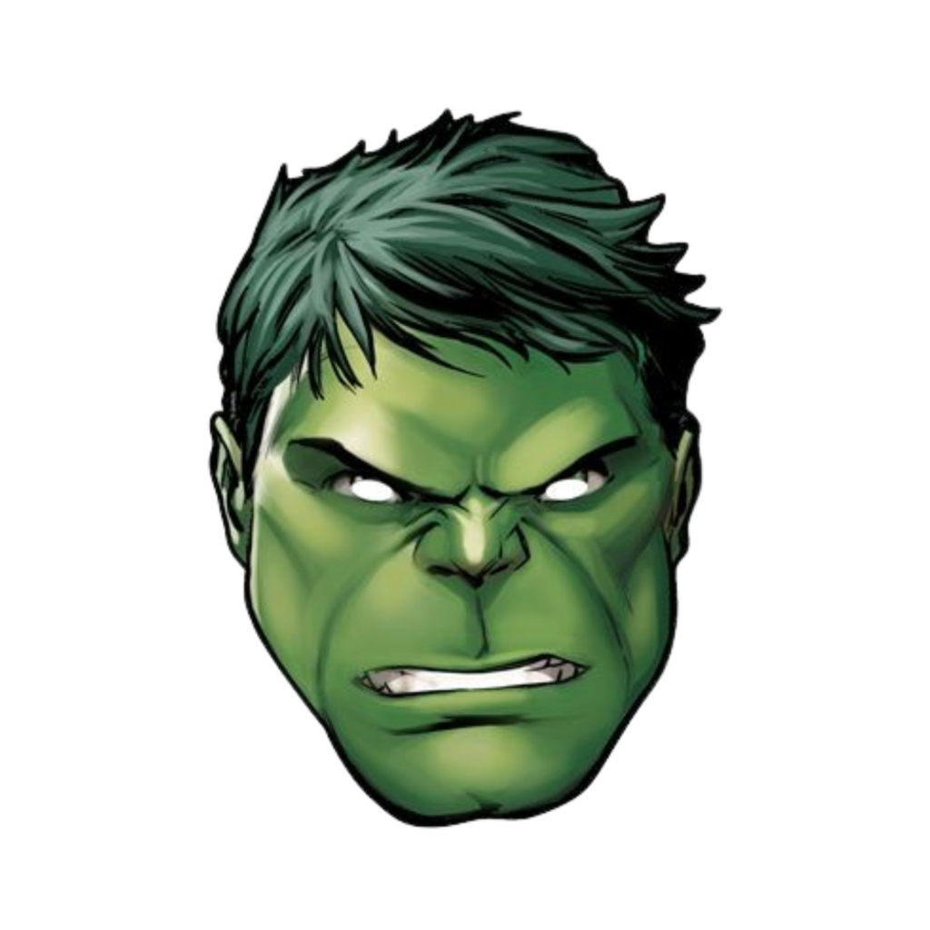 10 Máscara Hulk infantil para Lembrancinhas de aniversário/Brinquedo Heróis Vingadores/homem Aranha, Algodão doce,Prenda