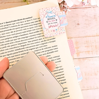 Faca de Corte e Relevo Emboss Cutting Marca Páginas Tab Livreto Anne Davies em Oferta na Shopee