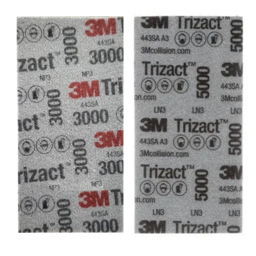 Lixa Trizact 5000 + 3000 70x140mm 3m 1 Pçea De Cada em Oferta na Shopee