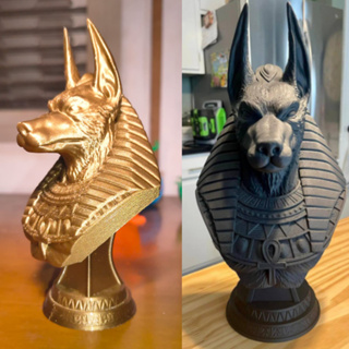 Busto Anúbis – Decoração Mitologia Egípcia/Deus da Morte/Faraó em Oferta na Shopee