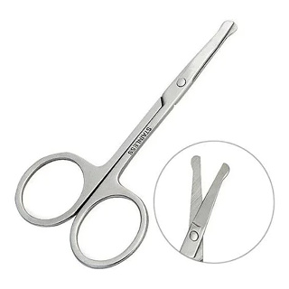 Tesoura Ponta Redonda Sem Ponta Tesourinha Cortar em Oferta na Shopee