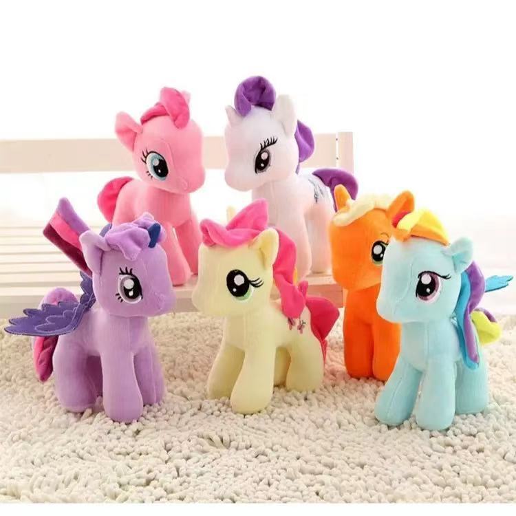 Pelúcia My Little Pony 30cm – Boneca de Pelúcia Fofa para Crianças