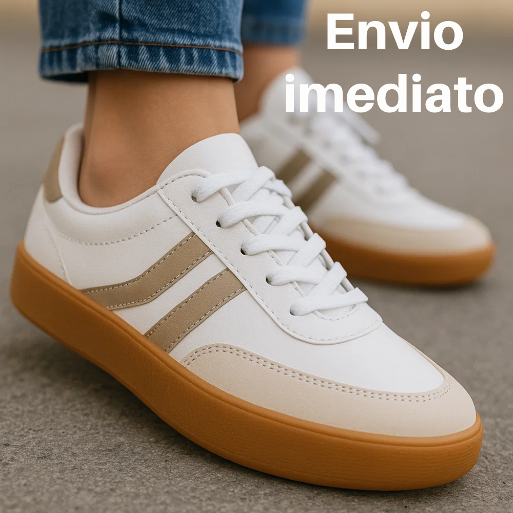 Tênis Feminino Samba Vizzano Casual Verão Moda TikTok Look
