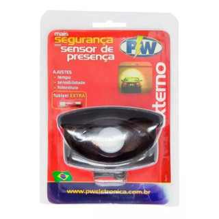 Sensor De Presença Externo Sol E Chuva Alta Qualidade Bivolt - Envio Imediato