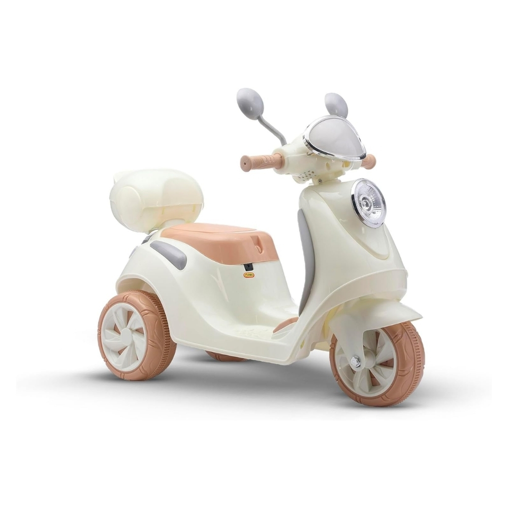 Moto Elétrica Infantil Scooter Bella Com Luzes e Sons T3 6v Bang Toys em Oferta na Shopee
