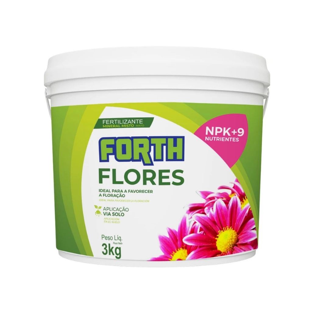 Adubo Fertilizante Forth Flores Balde em Oferta na Shopee