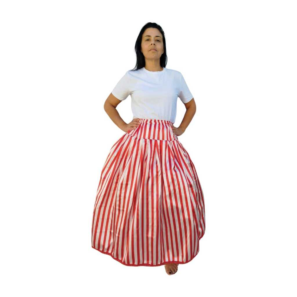 umbanda e candomblé saia cetim malandra 3 metros de roda roupa de umbanda